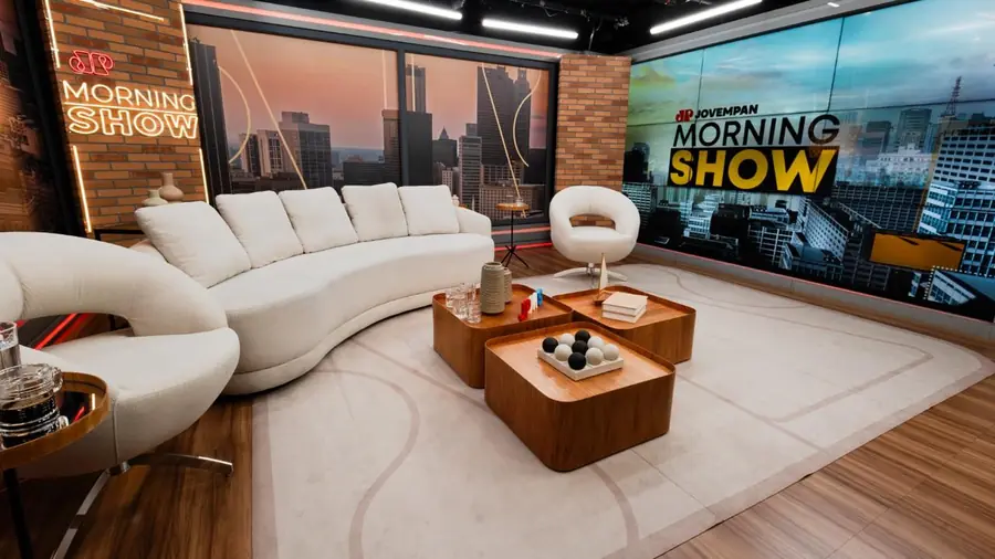 Tapete personalizado Style Brazil no cenário: Morning Show — Jovem Pan