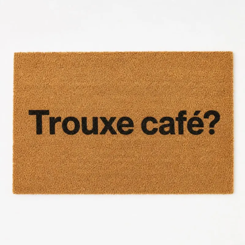 Capacho — Trouxe café? Capacho — Trouxe café?