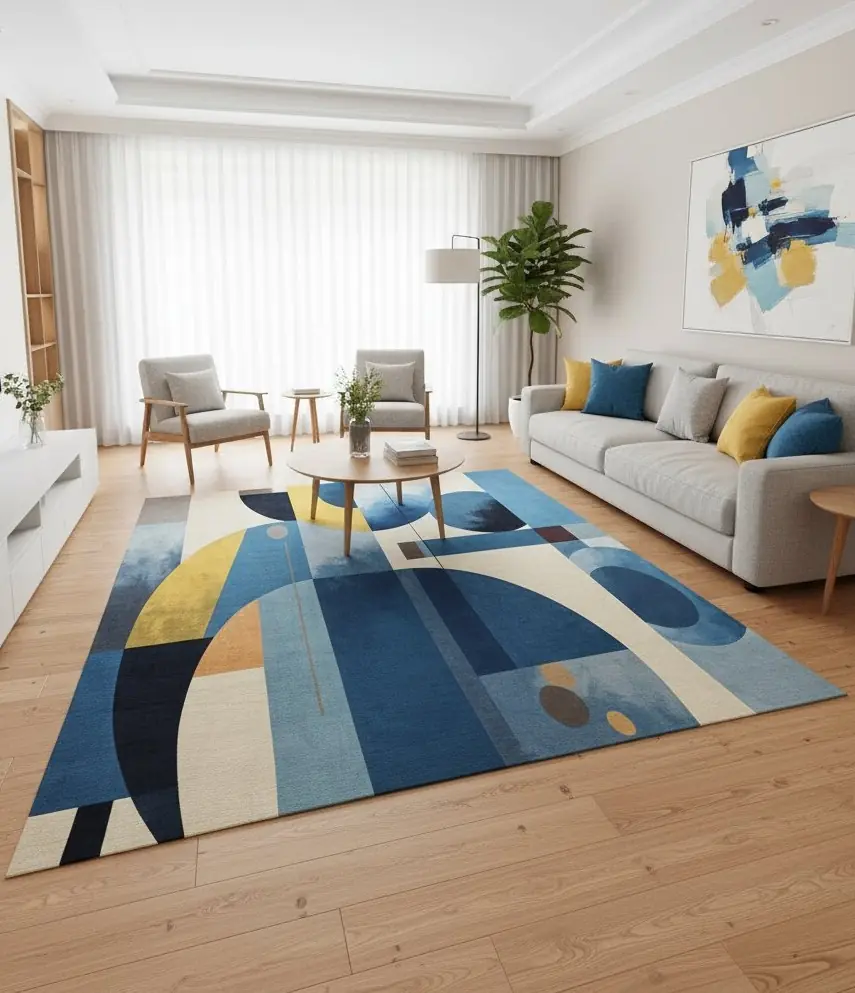 Tapete personalizado Style Brazil: Tapete abstrato — projeto sob medida